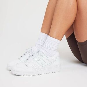 New Balance 550 | triple white M 6.5 | W 8